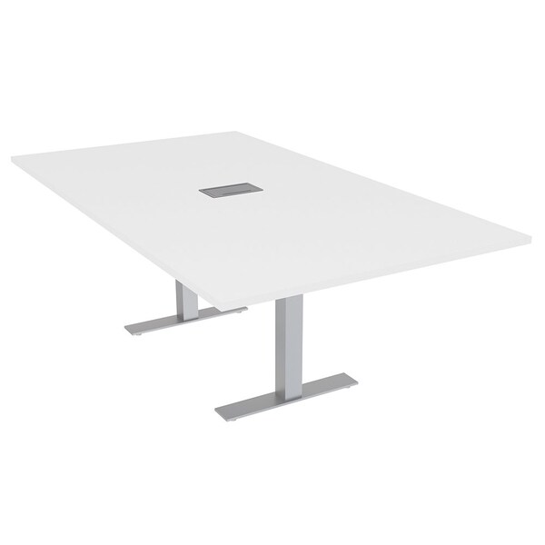 47.25 in W, 71.5 in L, 29 in H, Engineered Wood Top, White